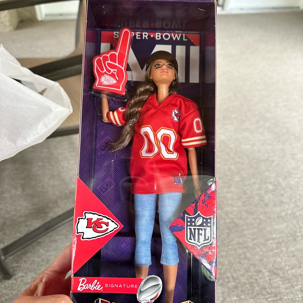 Barbie 2024 NFL Signature Super Bowl Champion Kansas City Chiefs